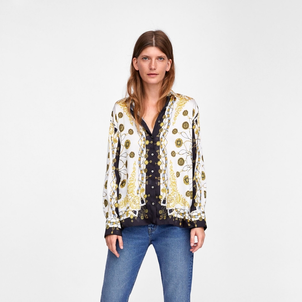 Zara blouse